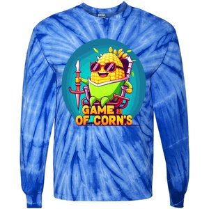 Game Of Corns Corn Cob Farmer Nerd Geek Cute Gift Tie-Dye Long Sleeve Shirt