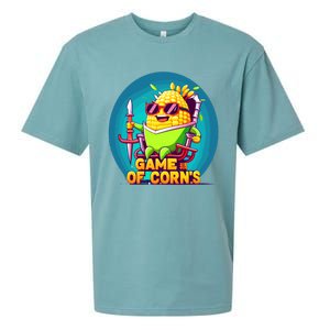 Game Of Corns Corn Cob Farmer Nerd Geek Cute Gift Sueded Cloud Jersey T-Shirt