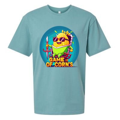 Game Of Corns Corn Cob Farmer Nerd Geek Cute Gift Sueded Cloud Jersey T-Shirt