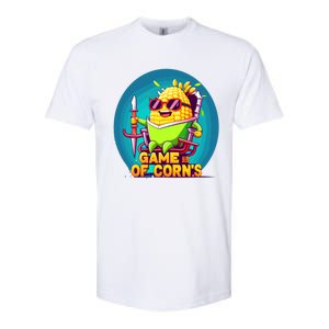 Game Of Corns Corn Cob Farmer Nerd Geek Cute Gift Softstyle CVC T-Shirt