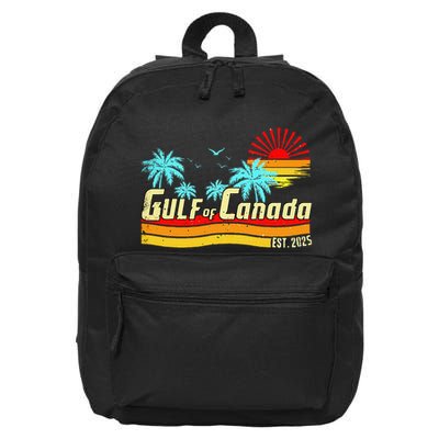 Gulf Of Canada Gulf Of Mexico The Usa Canadas 11th Province 16 in Basic Backpack
