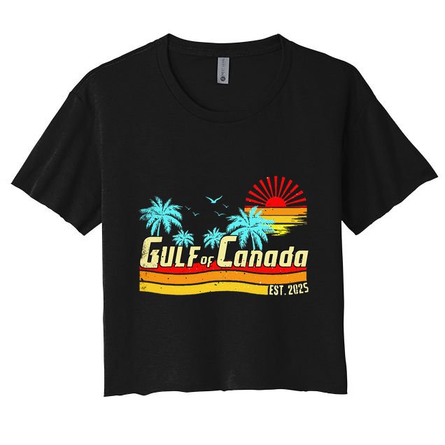 Gulf Of Canada Gulf Of Mexico The Usa Canadas 11th Province Crop Top