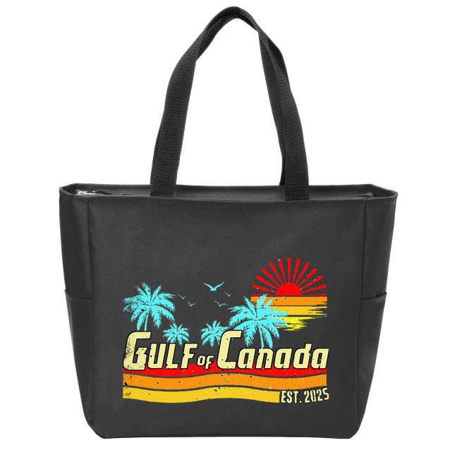Gulf Of Canada Gulf Of Mexico The Usa Canadas 11th Province Zip Tote Bag