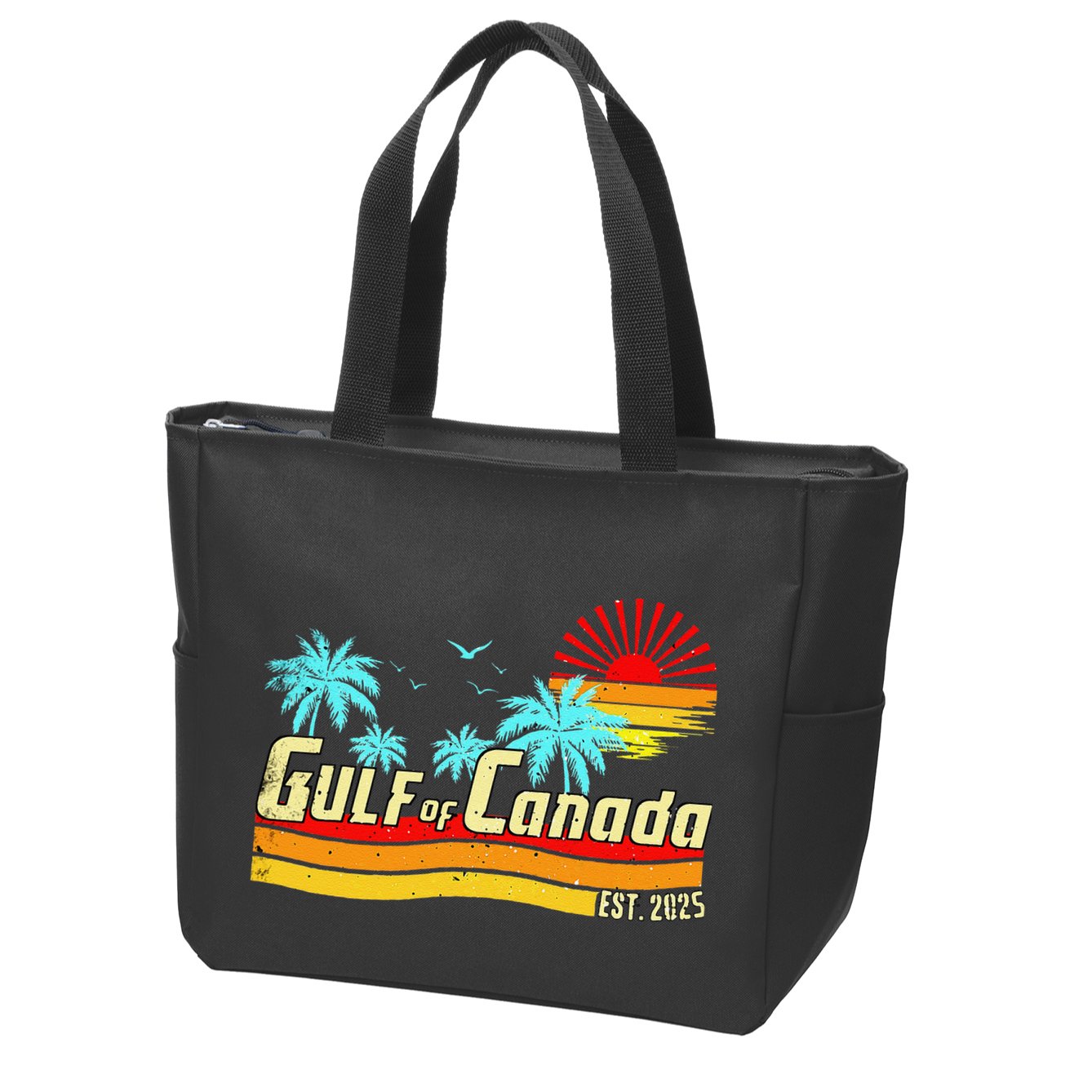 Gulf Of Canada Gulf Of Mexico The Usa Canadas 11th Province Zip Tote Bag