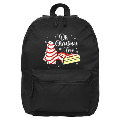 Groovy Oh Christmas Tree Cakes Debbie Becky  16 in Basic Backpack