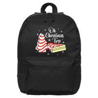 Groovy Oh Christmas Tree Cakes Debbie Becky  16 in Basic Backpack