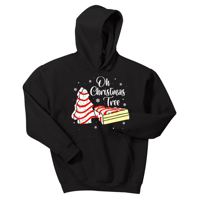 Groovy Oh Christmas Tree Cakes Debbie Becky  Kids Hoodie