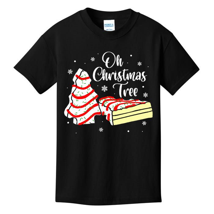 Groovy Oh Christmas Tree Cakes Debbie Becky  Kids T-Shirt