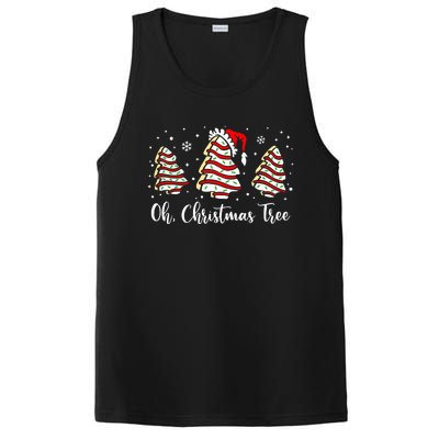 Groovy Oh Christmas Tree Cakes Debbie Becky Jen Cake Lovers PosiCharge Competitor Tank