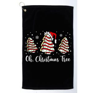 Groovy Oh Christmas Tree Cakes Debbie Becky Jen Cake Lovers Platinum Collection Golf Towel