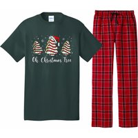 Groovy Oh Christmas Tree Cakes Debbie Becky Jen Cake Lovers Pajama Set