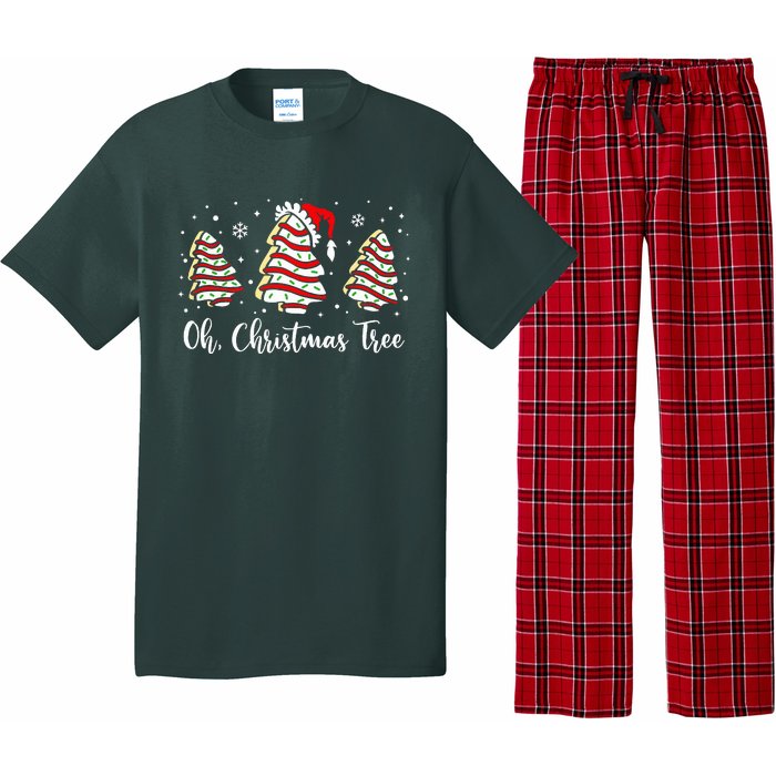 Groovy Oh Christmas Tree Cakes Debbie Becky Jen Cake Lovers Pajama Set