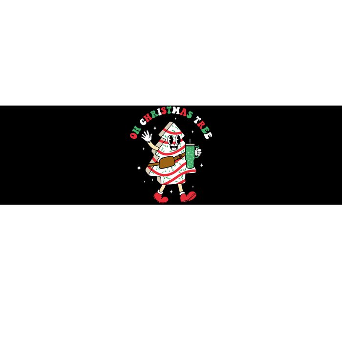 Groovy Oh Christmas Tree Cakes Debbie Becky Jen Cake Lovers Bumper Sticker