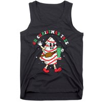 Groovy Oh Christmas Tree Cakes Debbie Becky Jen Cake Lovers Tank Top