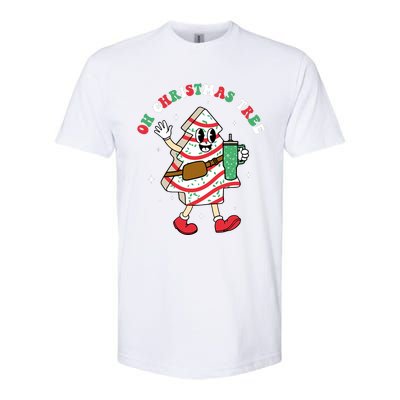 Groovy Oh Christmas Tree Cakes Debbie Becky Jen Cake Lovers Softstyle CVC T-Shirt