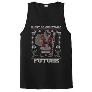 Ghost Of Christmas Future Ugly Christmas Sweater Rap Gift PosiCharge Competitor Tank