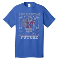 Ghost Of Christmas Future Ugly Christmas Sweater Rap Gift Tall T-Shirt