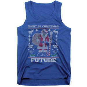 Ghost Of Christmas Future Ugly Christmas Sweater Rap Gift Tank Top