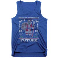 Ghost Of Christmas Future Ugly Christmas Sweater Rap Gift Tank Top