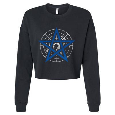 Global Occult Coalition Scp Foundation Cropped Pullover Crew