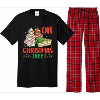 Groovy Oh Christmas Tree Cakes Debbie Becky Jen Cake Lovers Pajama Set