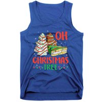 Groovy Oh Christmas Tree Cakes Debbie Becky Jen Cake Lovers Tank Top