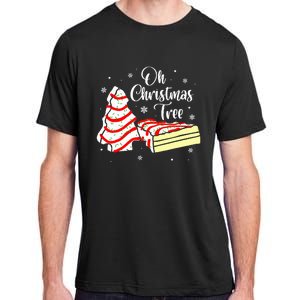 Groovy Oh Christmas Tree Cakes Debbie Becky Jen Cake Lovers Adult ChromaSoft Performance T-Shirt