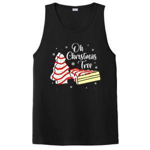 Groovy Oh Christmas Tree Cakes Debbie Becky Jen Cake Lovers PosiCharge Competitor Tank