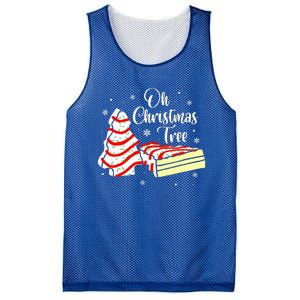 Groovy Oh Christmas Tree Cakes Debbie Becky Jen Cake Lovers Mesh Reversible Basketball Jersey Tank