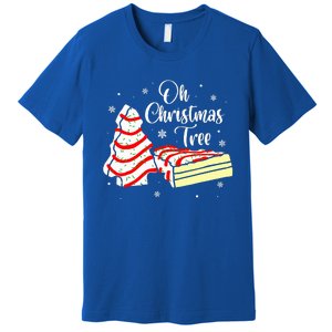 Groovy Oh Christmas Tree Cakes Debbie Becky Jen Cake Lovers Premium T-Shirt