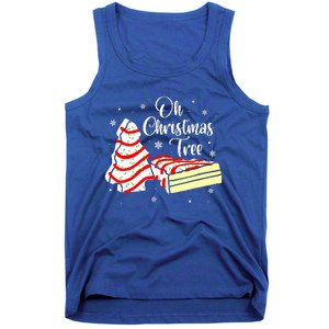 Groovy Oh Christmas Tree Cakes Debbie Becky Jen Cake Lovers Tank Top