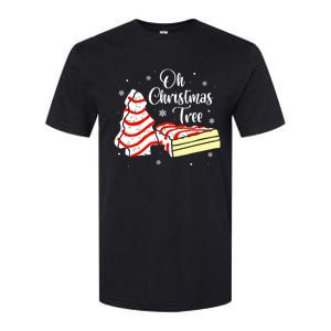 Groovy Oh Christmas Tree Cakes Debbie Becky Jen Cake Lovers Softstyle CVC T-Shirt