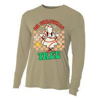 Groovy Oh Christmas Tree Cakes Debbie Becky Jen Cake Lovers Cooling Performance Long Sleeve Crew
