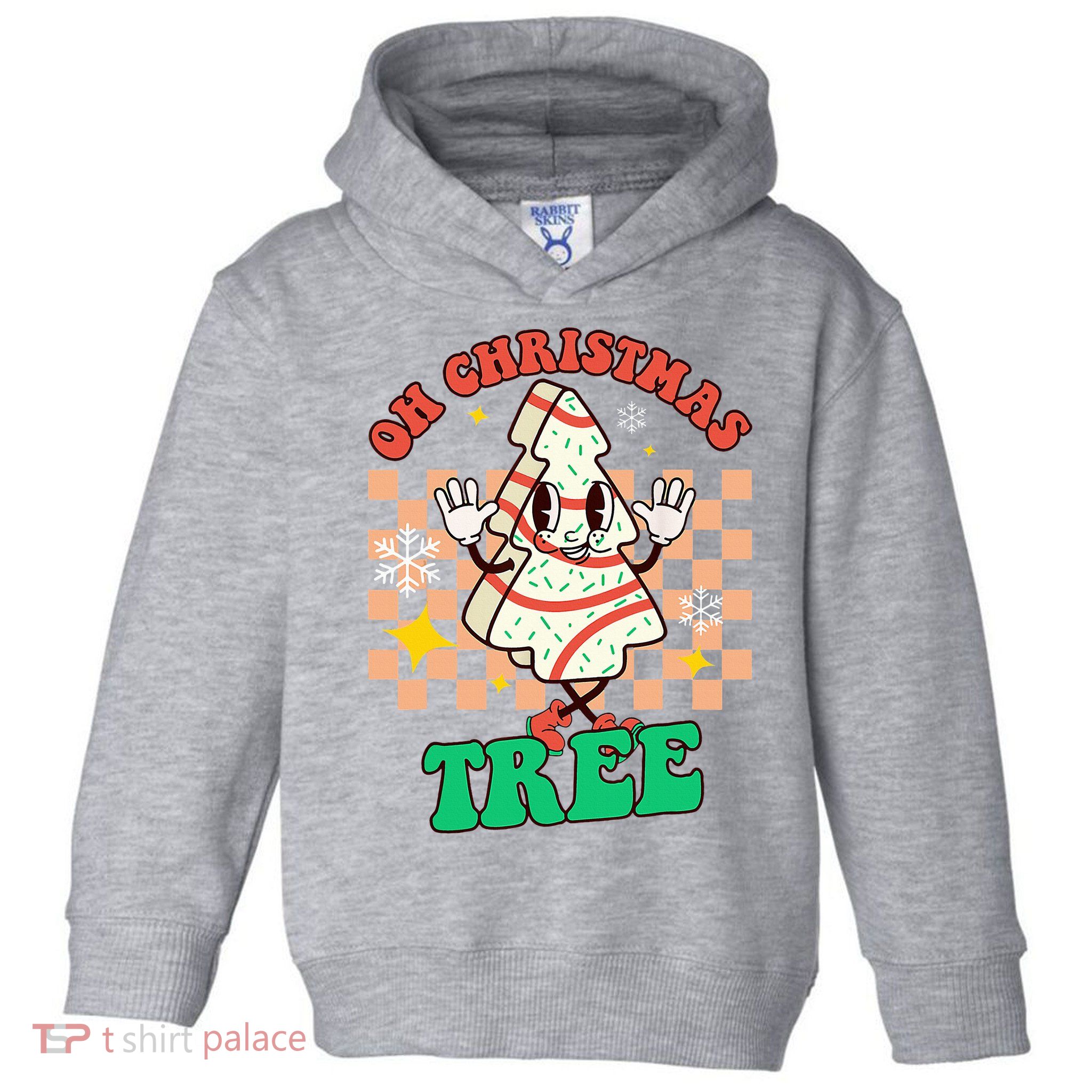 Groovy Oh Christmas Tree Cakes Debbie Becky Jen Cake Lovers Toddler Hoodie