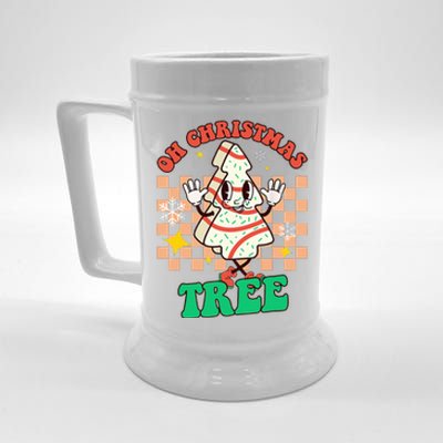 Groovy Oh Christmas Tree Cakes Debbie Becky Jen Cake Lovers Beer Stein