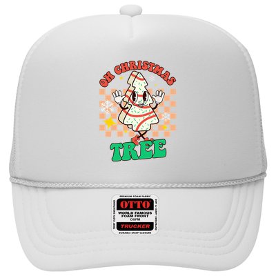 Groovy Oh Christmas Tree Cakes Debbie Becky Jen Cake Lovers Trucker Hat