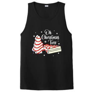 Groovy Oh Christmas Tree Cakes Debbie Becky Jen Cake Lovers Cute Xmas Gift PosiCharge Competitor Tank