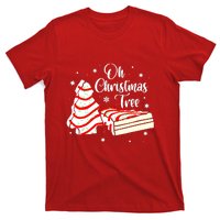 Groovy Oh Christmas Tree Cakes Debbie Becky Jen Cake Lovers Cute Xmas Gift T-Shirt