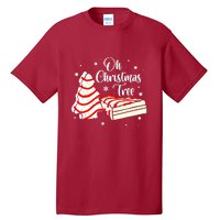 Groovy Oh Christmas Tree Cakes Debbie Becky Jen Cake Lovers Cute Xmas Gift Tall T-Shirt