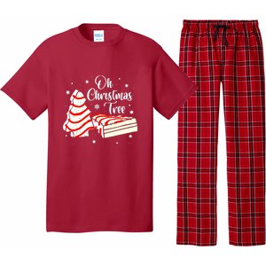 Groovy Oh Christmas Tree Cakes Debbie Becky Jen Cake Lovers Cute Xmas Gift Pajama Set