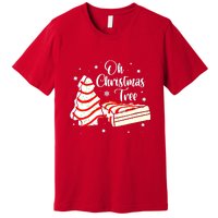 Groovy Oh Christmas Tree Cakes Debbie Becky Jen Cake Lovers Cute Xmas Gift Premium T-Shirt