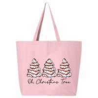 Groovy Oh Christmas Tree Xmas Lights Funny Tree Cakes Debbie  25L Jumbo Tote