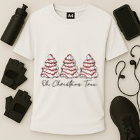 Groovy Oh Christmas Tree Xmas Lights Funny Tree Cakes Debbie  Performance Shirt