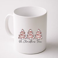 Groovy Oh Christmas Tree Xmas Lights Funny Tree Cakes Debbie  Mug