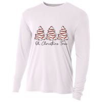Groovy Oh Christmas Tree Xmas Lights Funny Tree Cakes Debbie  Cooling Performance Long Sleeve Crew