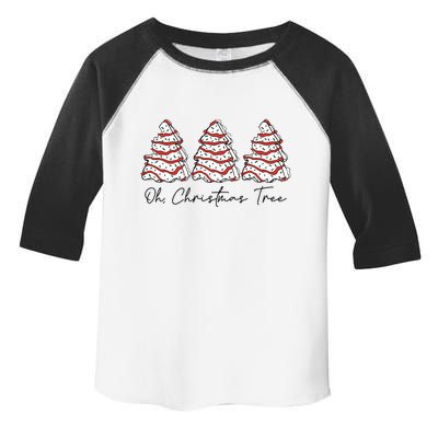Groovy Oh Christmas Tree Xmas Lights Funny Tree Cakes Debbie  Toddler Fine Jersey T-Shirt