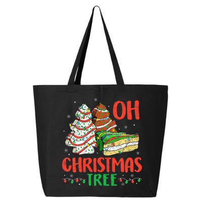 Groovy Oh Christmas Tree Cakes Debbie Becky Jen Cake Lovers 25L Jumbo Tote