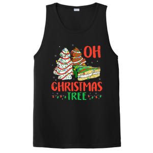 Groovy Oh Christmas Tree Cakes Debbie Becky Jen Cake Lovers PosiCharge Competitor Tank