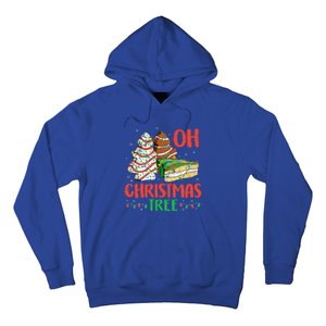 Groovy Oh Christmas Tree Cakes Debbie Becky Jen Cake Lovers Hoodie