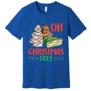 Groovy Oh Christmas Tree Cakes Debbie Becky Jen Cake Lovers Premium T-Shirt